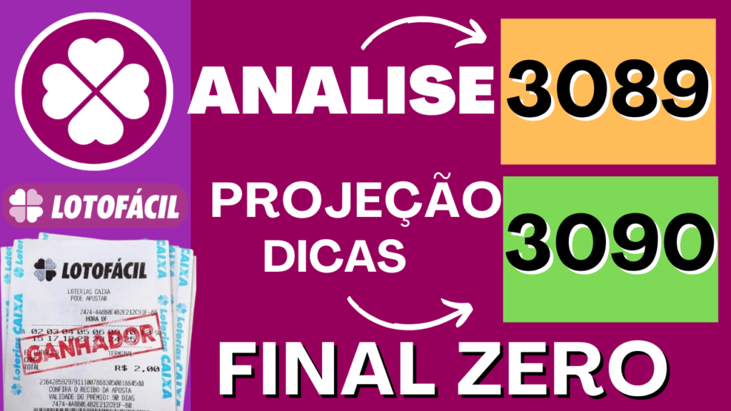Analise e Dicas para Lotofacil