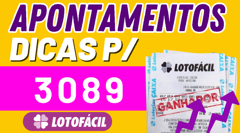 paontamentos para lotofacil