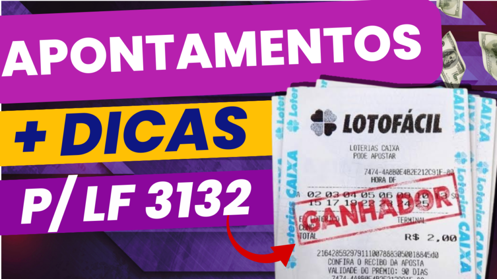 Apontamentos e dicas para lotofacil