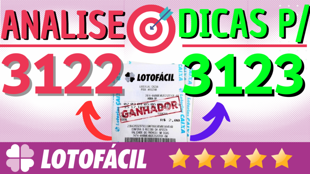 Dicas para Lotofacil de hoje