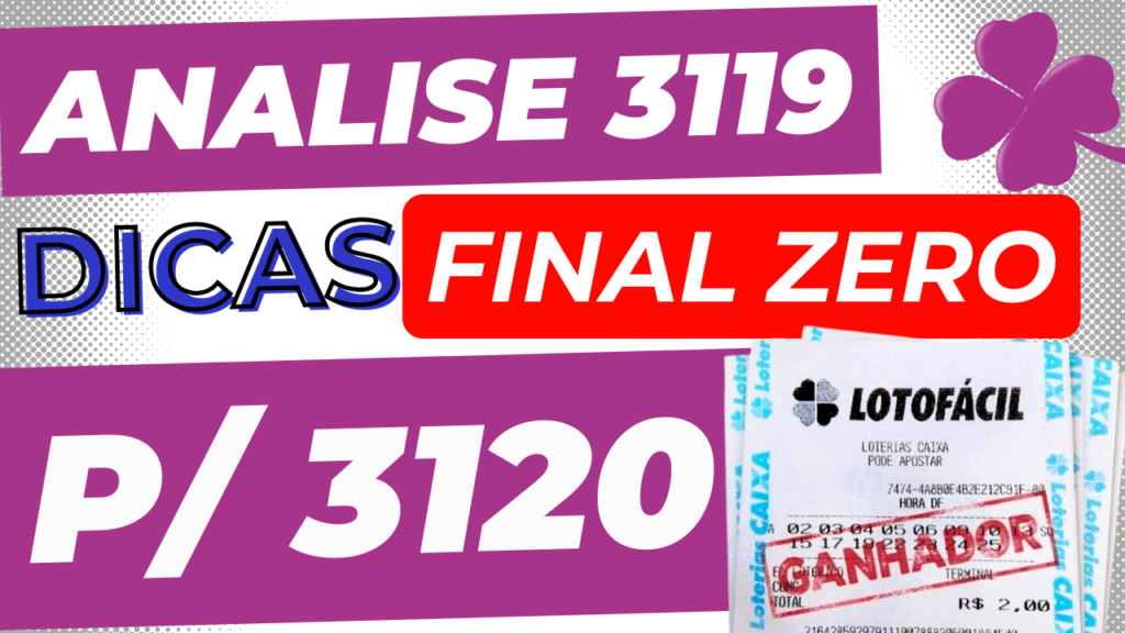 Dicas para lotofacil final 0