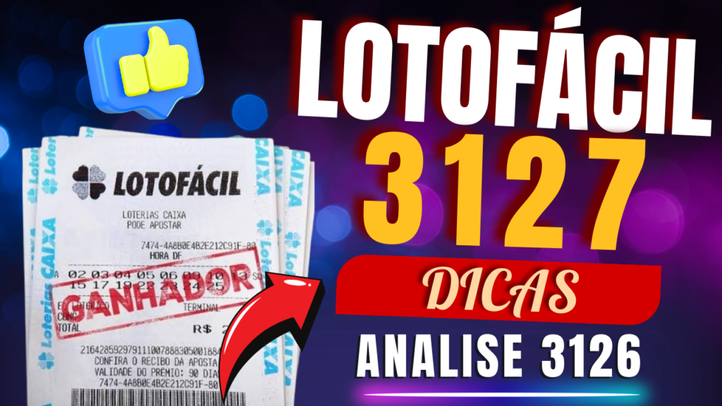 Dicas para Lotofácil 3127