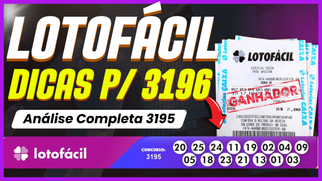 dicas para lotofacil 3196